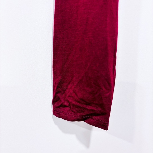 🌼NWOT🌼 LAIT DE POULE – Burgundy maternity & nursing crop top | Size XL * - Picture 6 of 7